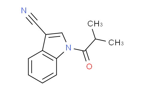 CAS No. 1267470-51-8, 1-Isobutyryl-1H-indole-3-carbonitrile