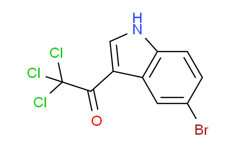 CAS No. 1336879-56-1, 1-(5-Bromo-1H-indol-3-yl)-2,2,2-trichloroethanone