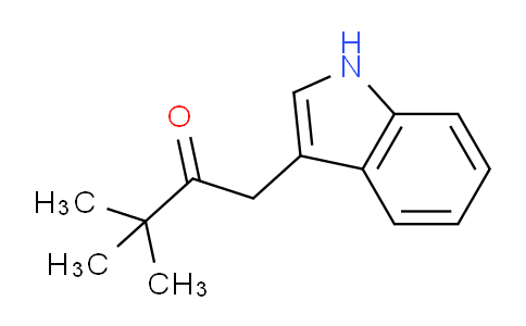 CAS No. 1351393-64-0, 1-(1H-Indol-3-yl)-3,3-dimethylbutan-2-one