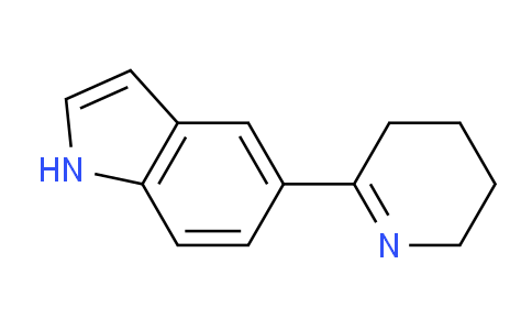 CAS No. 1355178-12-9, 5-(3,4,5,6-Tetrahydropyridin-2-yl)-1H-indole