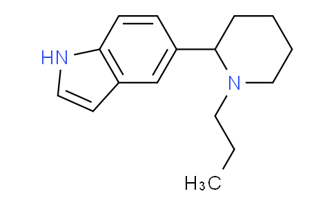 CAS No. 1355178-21-0, 5-(1-Propylpiperidin-2-yl)-1H-indole