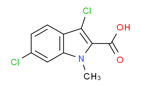 CAS No. 1355224-53-1, 3,6-Dichloro-1-methyl-1H-indole-2-carboxylic acid