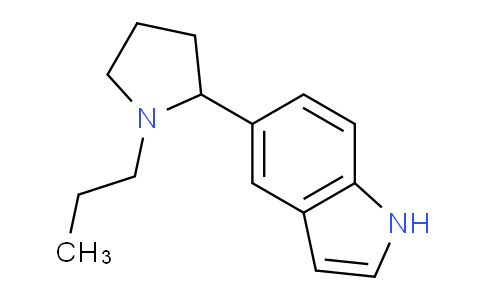CAS No. 1355230-77-1, 5-(1-Propylpyrrolidin-2-yl)-1H-indole
