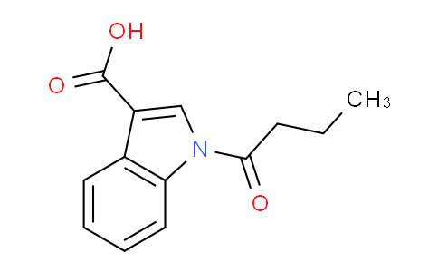 CAS No. 1368473-23-7, 1-Butyryl-1H-indole-3-carboxylic acid