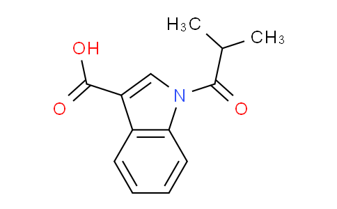 CAS No. 1368589-20-1, 1-Isobutyryl-1H-indole-3-carboxylic acid