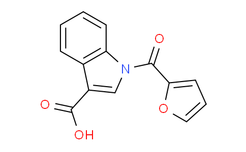 CAS No. 1369075-81-9, 1-(Furan-2-carbonyl)-1H-indole-3-carboxylic acid