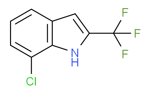 CAS No. 1369551-50-7, 7-Chloro-2-(trifluoromethyl)-1H-indole