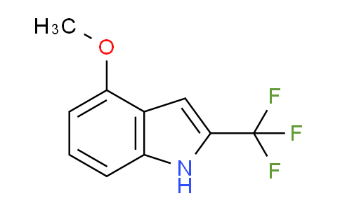 CAS No. 1416372-46-7, 4-Methoxy-2-(trifluoromethyl)-1H-indole