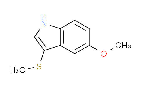 CAS No. 1416438-06-6, 5-Methoxy-3-(methylthio)-1H-indole