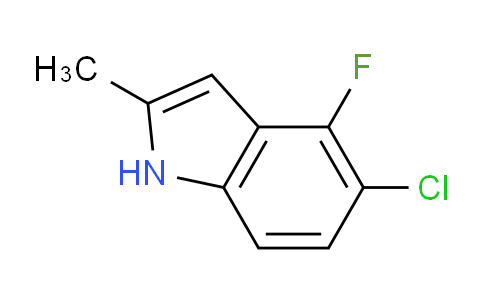 CAS No. 1427358-66-4, 5-Chloro-4-fluoro-2-methyl-1H-indole