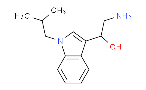 CAS No. 1447962-22-2, 2-Amino-1-(1-isobutyl-1H-indol-3-yl)ethanol