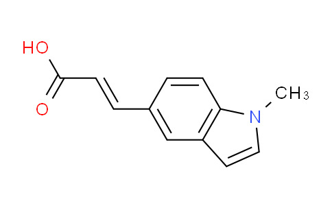 CAS No. 1449582-78-8, (E)-3-(1-Methyl-1H-indol-5-yl)acrylic acid