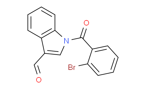 CAS No. 147055-72-9, 1-(2-Bromobenzoyl)-1H-indole-3-carbaldehyde