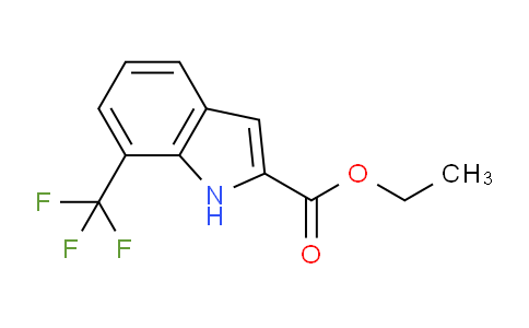 CAS No. 154422-28-3, Ethyl 7-(trifluoromethyl)-1H-indole-2-carboxylate