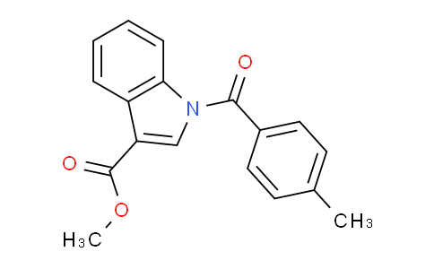 CAS No. 154477-37-9, Methyl 1-(4-methylbenzoyl)-1H-indole-3-carboxylate