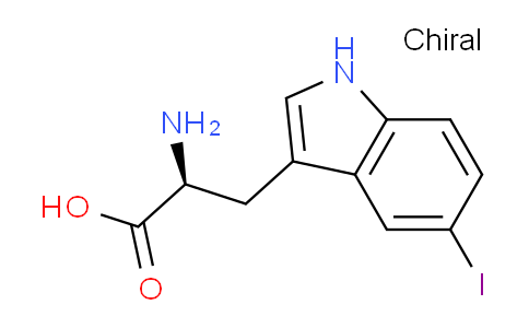 CAS No. 161295-03-0, (S)-2-Amino-3-(5-iodo-1H-indol-3-yl)propanoic acid