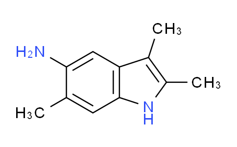 CAS No. 165614-76-6, 2,3,6-Trimethyl-1H-indol-5-amine