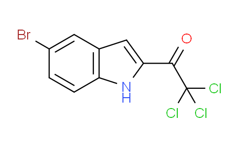 CAS No. 1820607-25-7, 1-(5-Bromo-1H-indol-2-yl)-2,2,2-trichloroethanone
