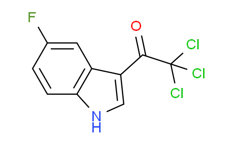CAS No. 1822857-19-1, 2,2,2-Trichloro-1-(5-fluoro-1H-indol-3-yl)ethanone