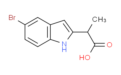 CAS No. 1893994-59-6, 2-(5-Bromo-1H-indol-2-yl)propanoic acid