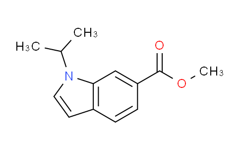 CAS No. 202745-76-4, Methyl 1-isopropyl-1H-indole-6-carboxylate