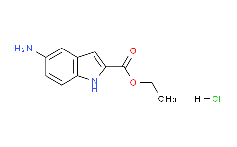 CAS No. 2109805-66-3, Ethyl 5-amino-1H-indole-2-carboxylate hydrochloride