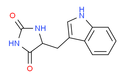CAS No. 21753-16-2, 5-((1H-Indol-3-yl)methyl)imidazolidine-2,4-dione