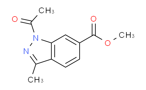 CAS No. 2368870-45-3, Methyl 1-acetyl-3-methyl-1H-indazole-6-carboxylate