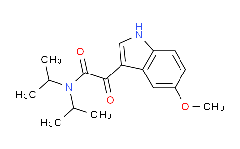 CAS No. 2426-22-4, N,N-Diisopropyl-2-(5-methoxy-1H-indol-3-yl)-2-oxoacetamide