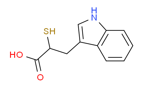 CAS No. 27266-99-5, 3-(1H-Indol-3-yl)-2-mercaptopropanoic acid