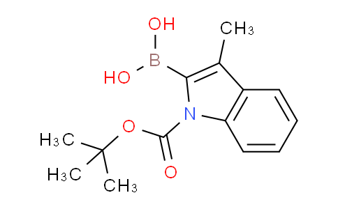 CAS No. 352359-20-7, 1-(tert-Butoxycarbonyl)-3-methyl-1H-indole-2-boronic acid