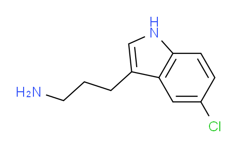 CAS No. 54298-68-9, 3-(5-Chloro-1H-indol-3-yl)propan-1-amine