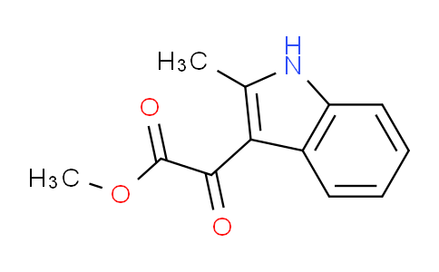 CAS No. 62995-59-9, Methyl 2-(2-methyl-1H-indol-3-yl)-2-oxoacetate