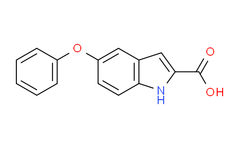 CAS No. 78304-52-6, 5-Phenoxy-1H-indole-2-carboxylic acid
