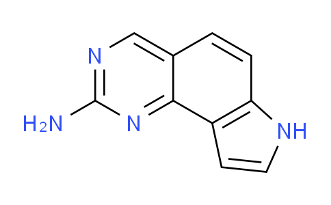 CAS No. 827607-96-5, 7H-Pyrrolo[2,3-h]quinazolin-2-amine