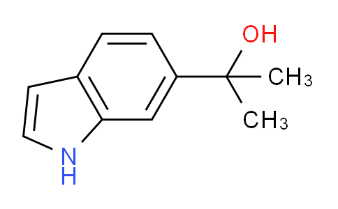 CAS No. 865376-66-5, 2-(1H-Indol-6-yl)propan-2-ol