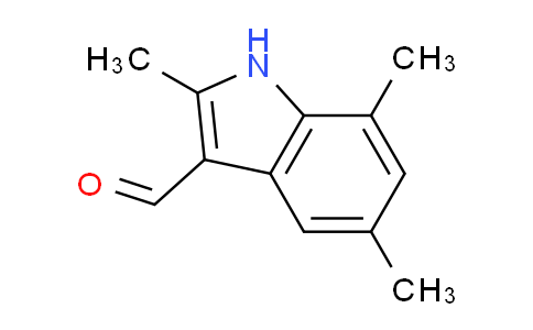CAS No. 88611-38-5, 2,5,7-Trimethyl-1H-indole-3-carbaldehyde