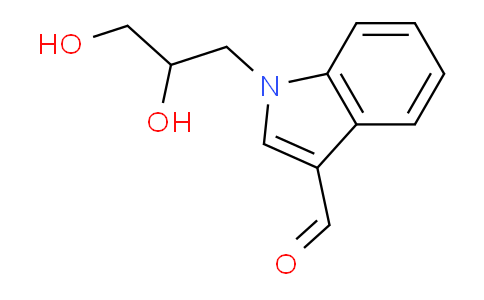 CAS No. 887032-09-9, 1-(2,3-Dihydroxypropyl)-1H-indole-3-carbaldehyde