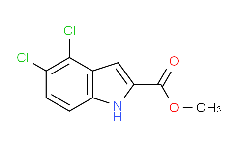 CAS No. 952958-53-1, Methyl 4,5-dichloro-1H-indole-2-carboxylate