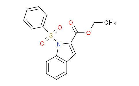 CAS No. 40899-92-1, Ethyl 1-(phenylsulfonyl)-1H-indole-2-carboxylate