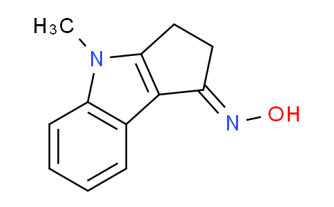 CAS No. 122852-74-8, (E)-4-methyl-3,4-dihydrocyclopenta[b]indol-1(2H)-one oxime