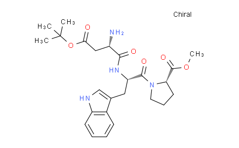 CAS No. 1416568-03-0, methyl ((S)-2-amino-4-(tert-butoxy)-4-oxobutanoyl)-L-tryptophyl-L-prolinate