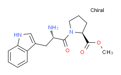 CAS No. 107312-97-0, methyl L-tryptophyl-L-prolinate