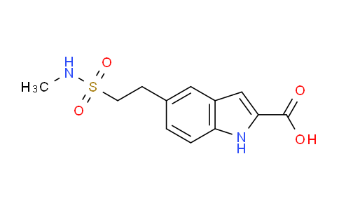 CAS No. 1025797-51-6, 5-[2-(methylsulfamoyl)ethyl]-1H-indole-2-carboxylic acid