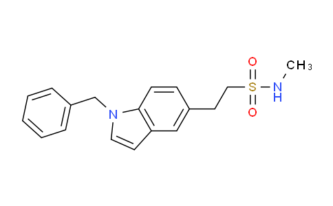 CAS No. 894351-85-0, 2-(1-benzylindol-5-yl)-N-methylethanesulfonamide