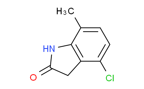CAS No. 943526-33-8, 2H-Indol-2-one, 4-chloro-1,3-dihydro-7-methyl-