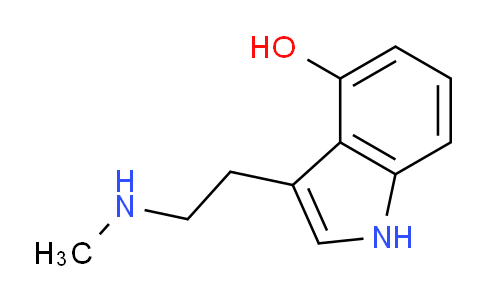 CAS No. 28363-70-4, 3-[2-(Methylamino)ethyl]-1H-indol-4-ol