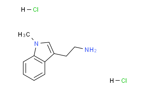 CAS No. 2826-96-2, (3-(2-Aminoethyl)-1-methylindole) 2HCl