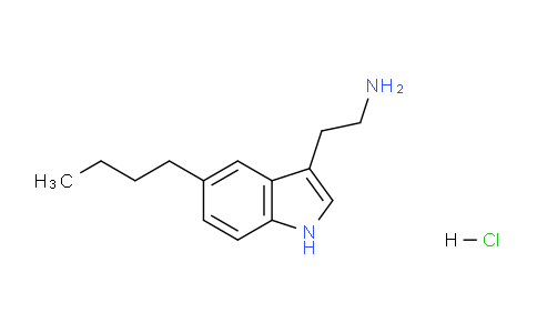 CAS No. 1019-47-2, 2-(5-Butyl-1h-indol-3-yl)ethanamine, HCl