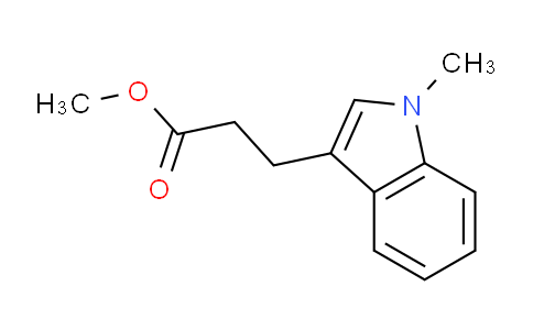 CAS No. 57901-08-3, Methyl 3-(1-methylindol-3-yl)propanoate
